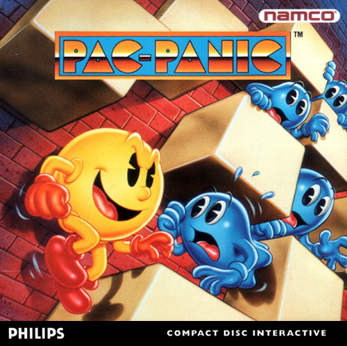 Pac-Panic box art for CD-i